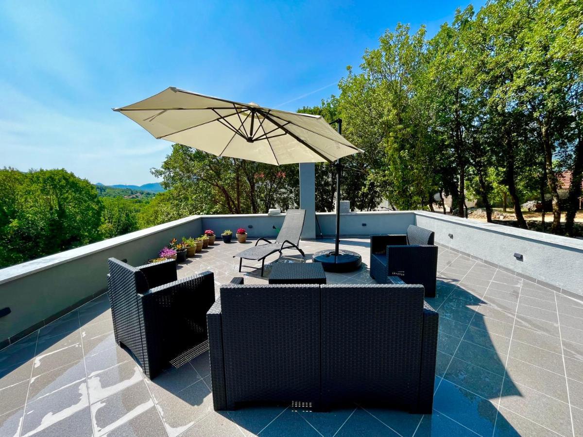 Luxury Villa Andrea Vrzika In Forest Near The Sea Zagvozd Exterior foto