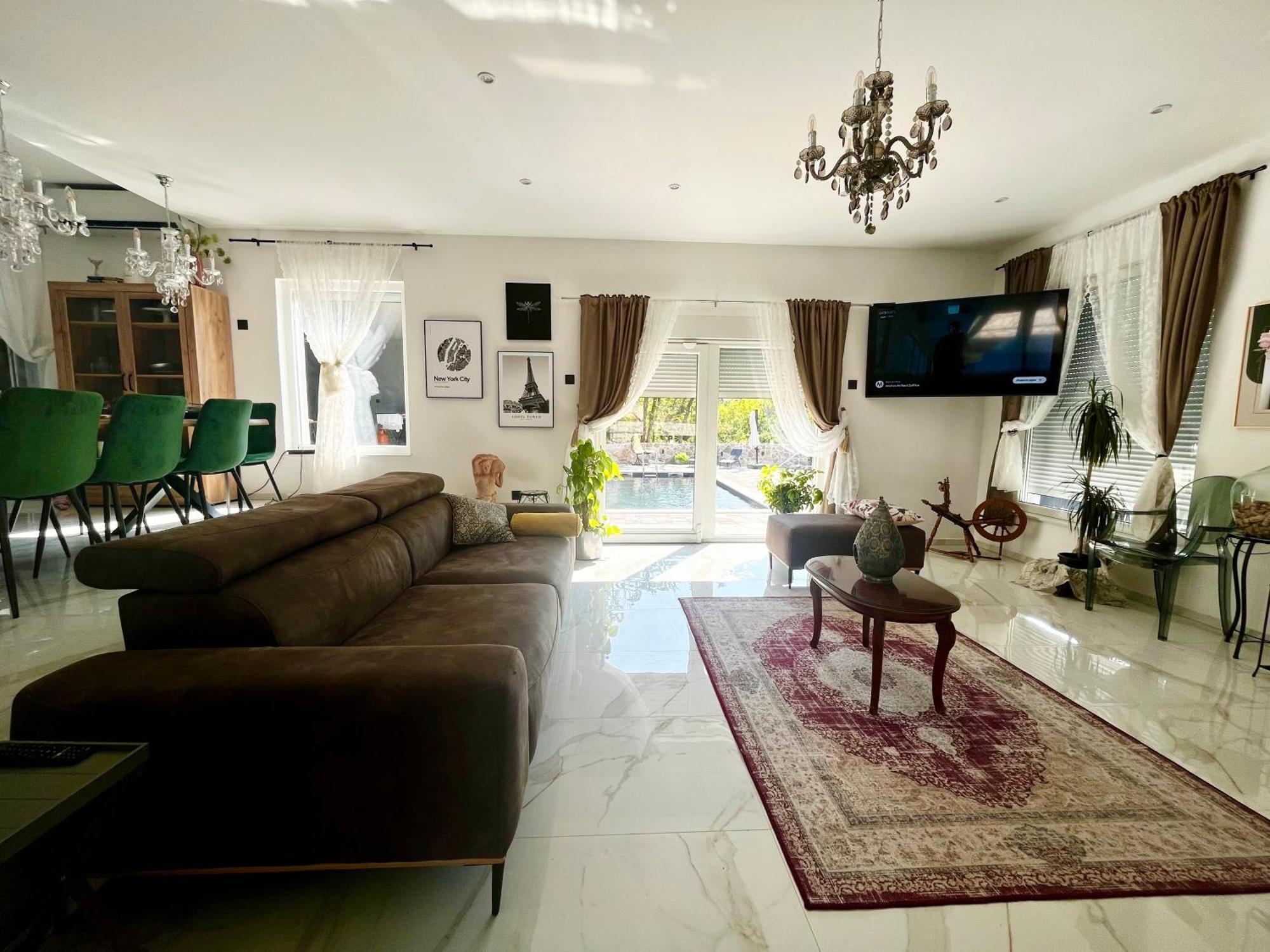 Luxury Villa Andrea Vrzika In Forest Near The Sea Zagvozd Exterior foto