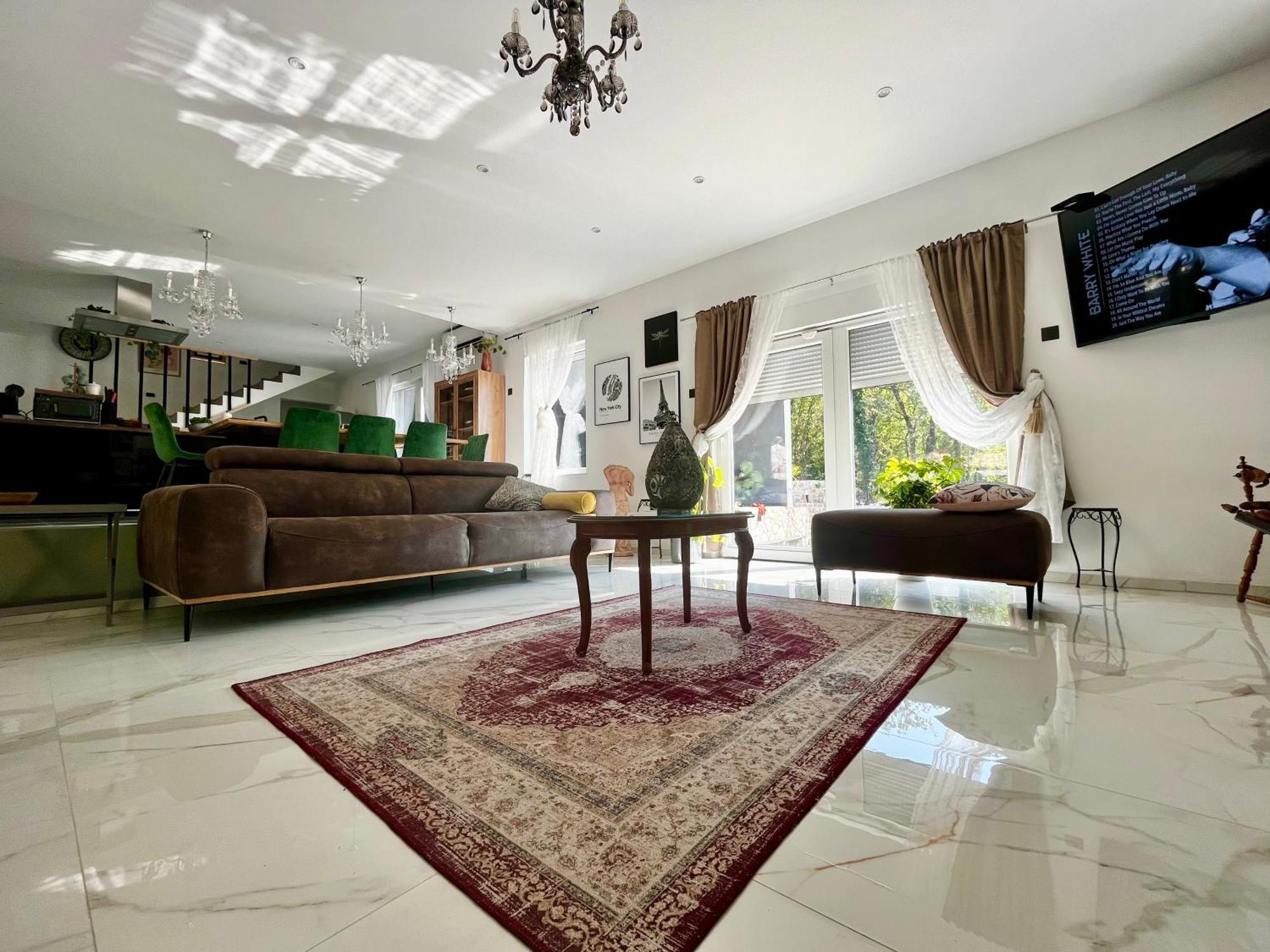 Luxury Villa Andrea Vrzika In Forest Near The Sea Zagvozd Exterior foto