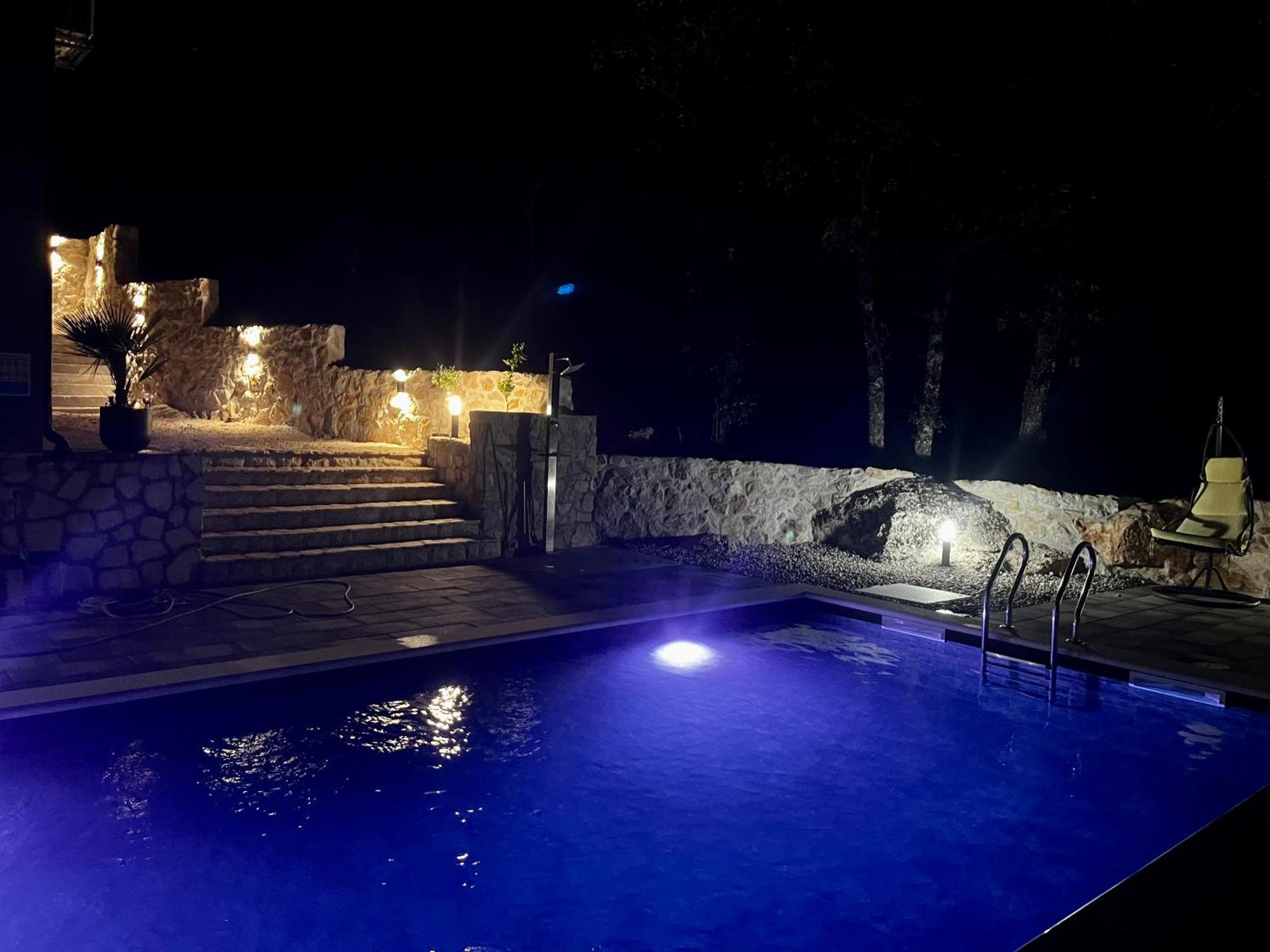 Luxury Villa Andrea Vrzika In Forest Near The Sea Zagvozd Exterior foto