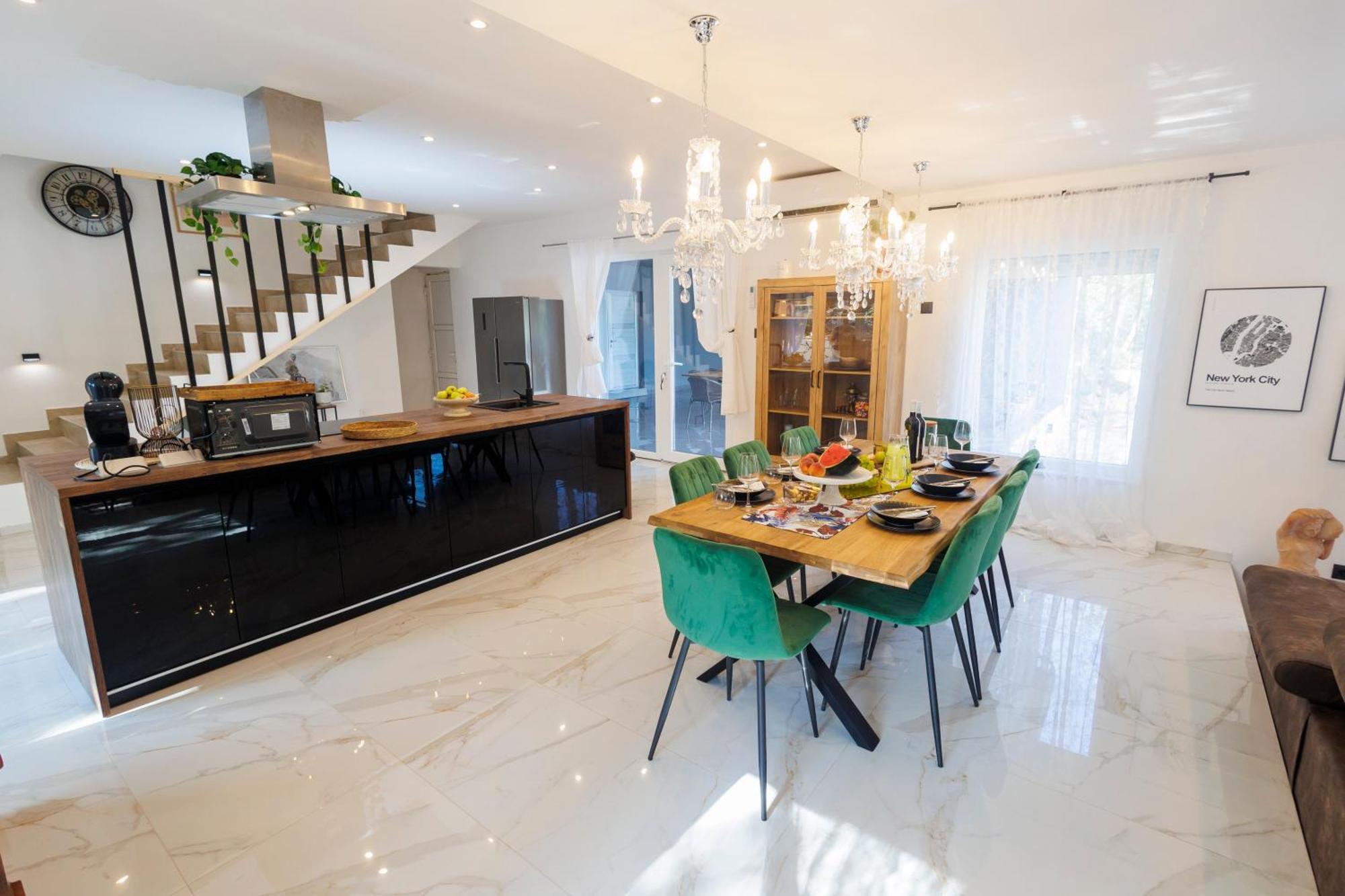 Luxury Villa Andrea Vrzika In Forest Near The Sea Zagvozd Exterior foto