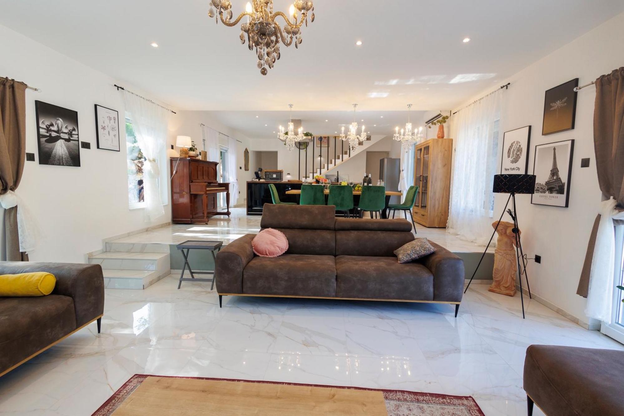 Luxury Villa Andrea Vrzika In Forest Near The Sea Zagvozd Exterior foto